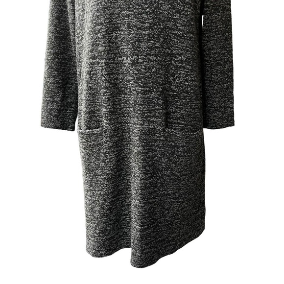 Lili’s Closet (Anthropologie) Black LongSleeve Mini Dress w/ Pockets Size Medium - Picture 3 of 9